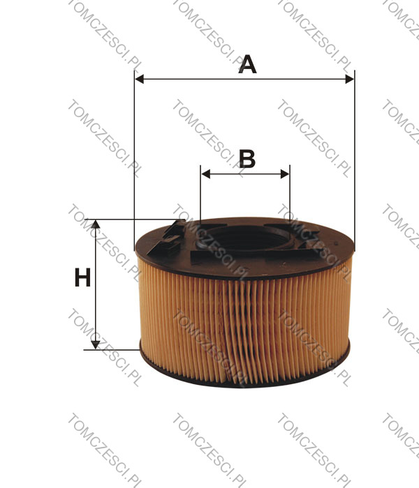 Filtr powietrza BMW E46 AK362/2 Hurtownia motoryzacyjna