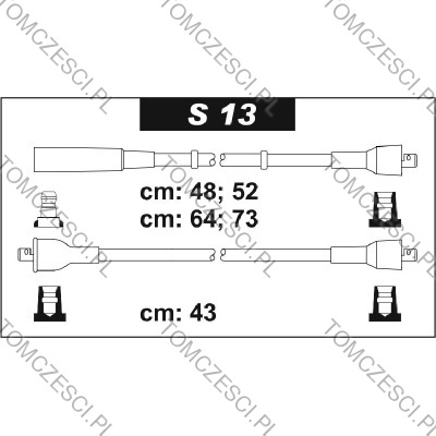 Przewody Zaplonowe Fiat 125 Fso Polonez - Hurtownia Motoryzacyjna